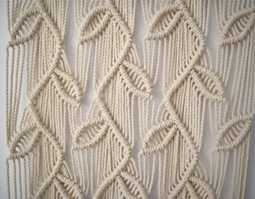 Handmade Macrame Wall Hanging Tapestry Macrame Curtain