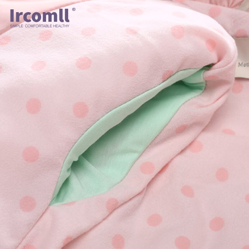 Ircomll Child Girls Winter Coat Thickened Fur Hooded Warn Children's Winter Jacket Baby Girl Coat kids Jacket Outerwear 2-7Y