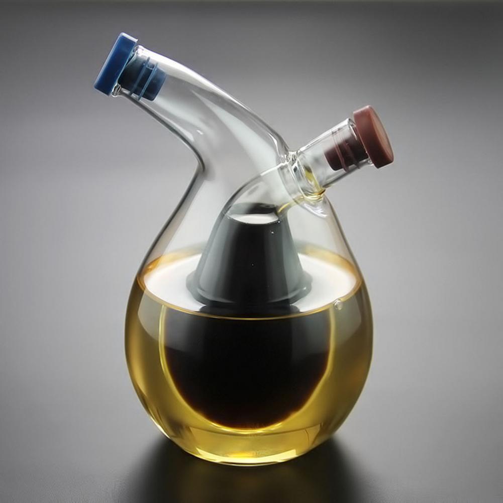 Bouteille de Sauce , verre à haute teneur en Borosilicate, anti-poussière, stockage d&#39;assaisonnements de cuisine, pot distributeur de vinaigre, fournitures