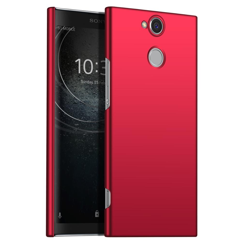 Pokrowiec na Sony Xperia XA2 Plus [ultra-cienki] materiał Premium Slim pełna osłona ochronna do Sony Xperia XA2 Ultra: Xperia XA2 Plus / Red