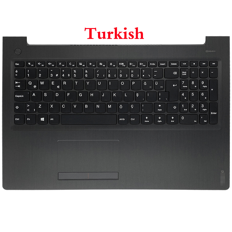 Funda superior/inferior para lenovo ideapad 310-15 310-15ISK 310-15ABR 510-15 510-15ISK 510-15IKB, reposamanos, varios idiomas,: Turkish