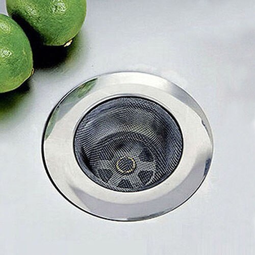 Thuis Badkamer Gootsteen Afvoer Zeef Rvs Mesh Gat Filter Stopper Afval Plug Badkamer Haar Vergiet Catcher