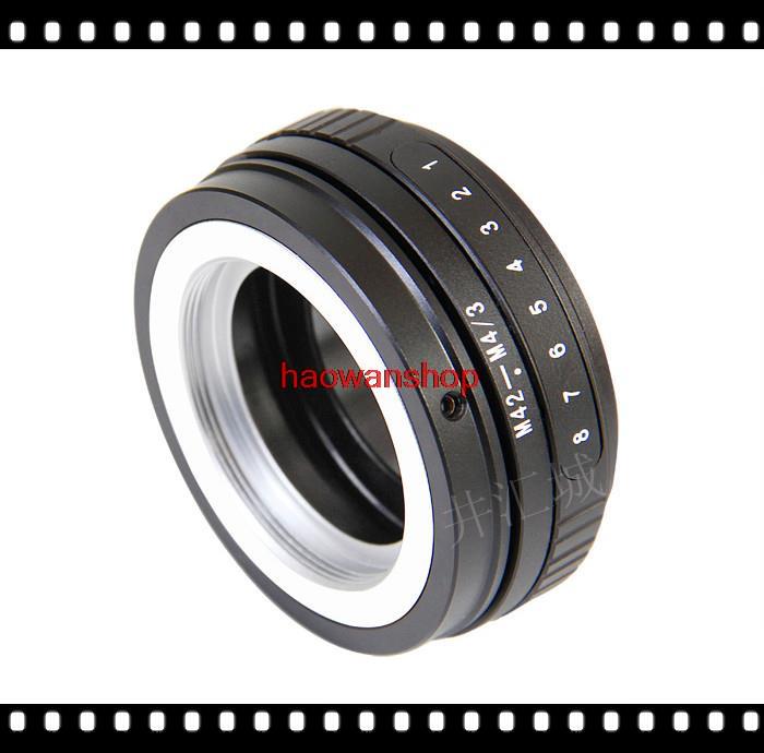 42mm M42 lens naar Micro 4/3 M43 tilt adapter ring voor Panasonic M4/3 GF3 EPL3 EPM1 EP2 g3 GX1