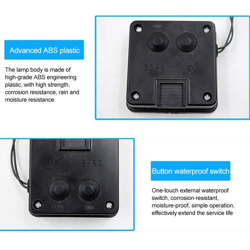 Solar Powered 20/30/50LED Strip Light Lighting Battery Round Ball Ligh Waterproof LED Strip Backlight Garden Decor Lamp