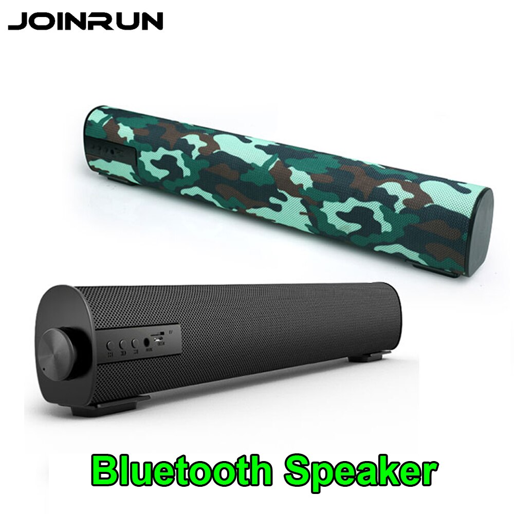 Joinrun hemmabio trådlös bluetooth tv echo vägghögtalare byggd -in 2000 mah batteri