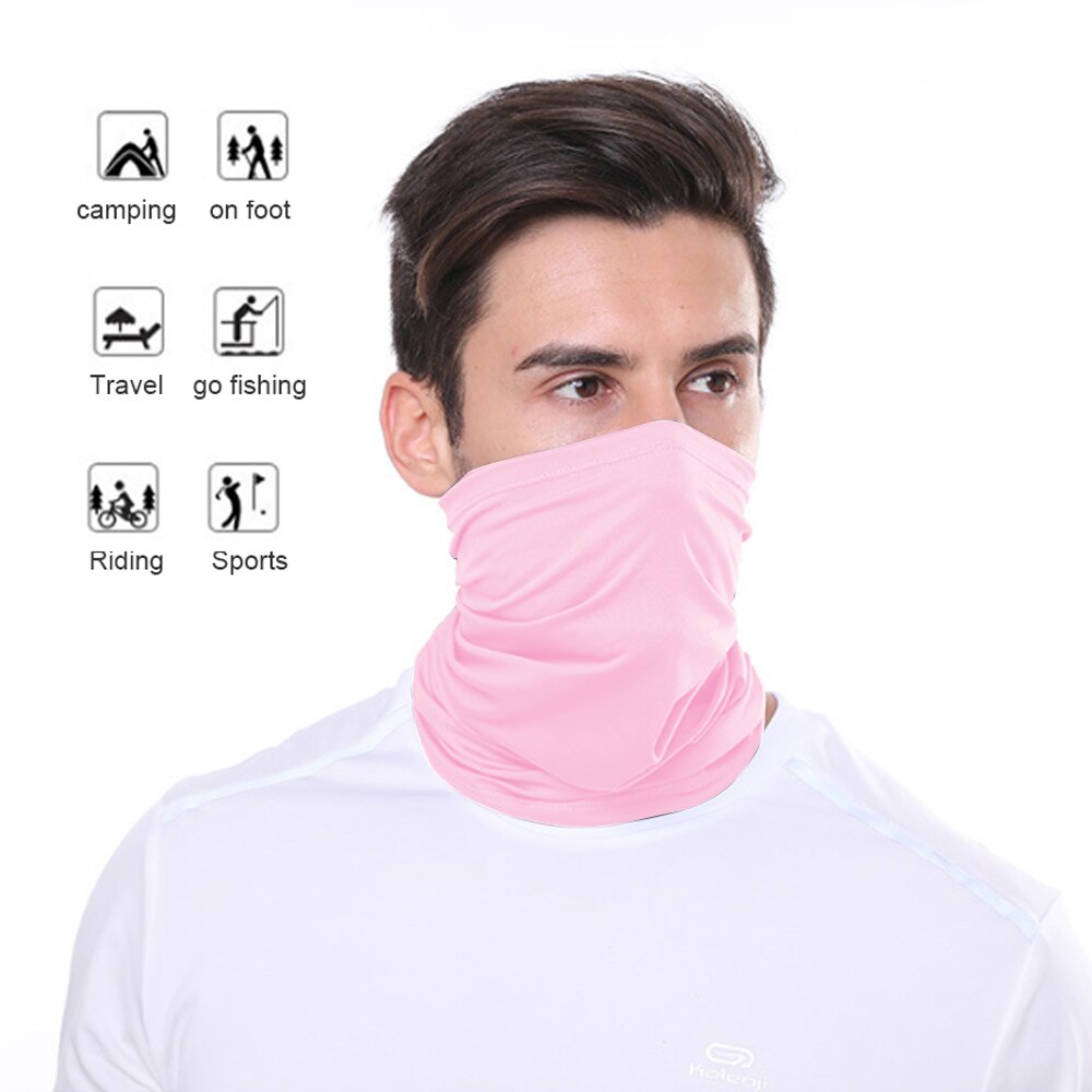 Unisex man vrouwen sjaal hoofd gezicht nek gaiter buis muts sjaal bandana sport buiten stofdicht gezicht: 8