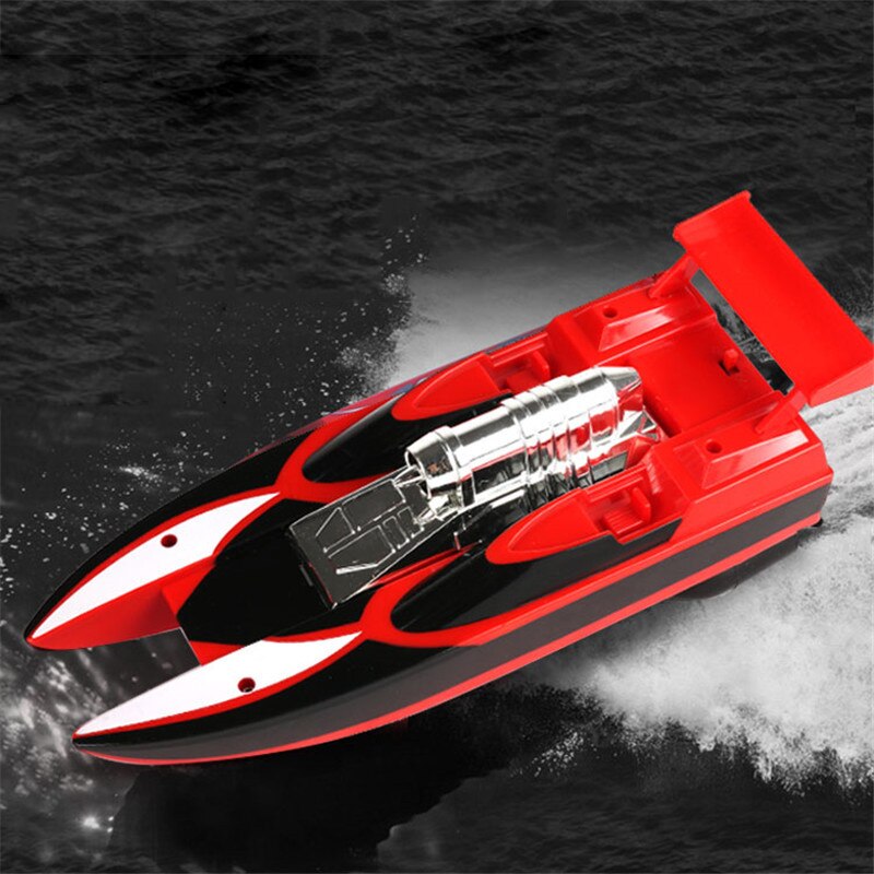 Wireless electric remote control Electric boat Toy boat model High-speed boy watertight yacht The best for children
