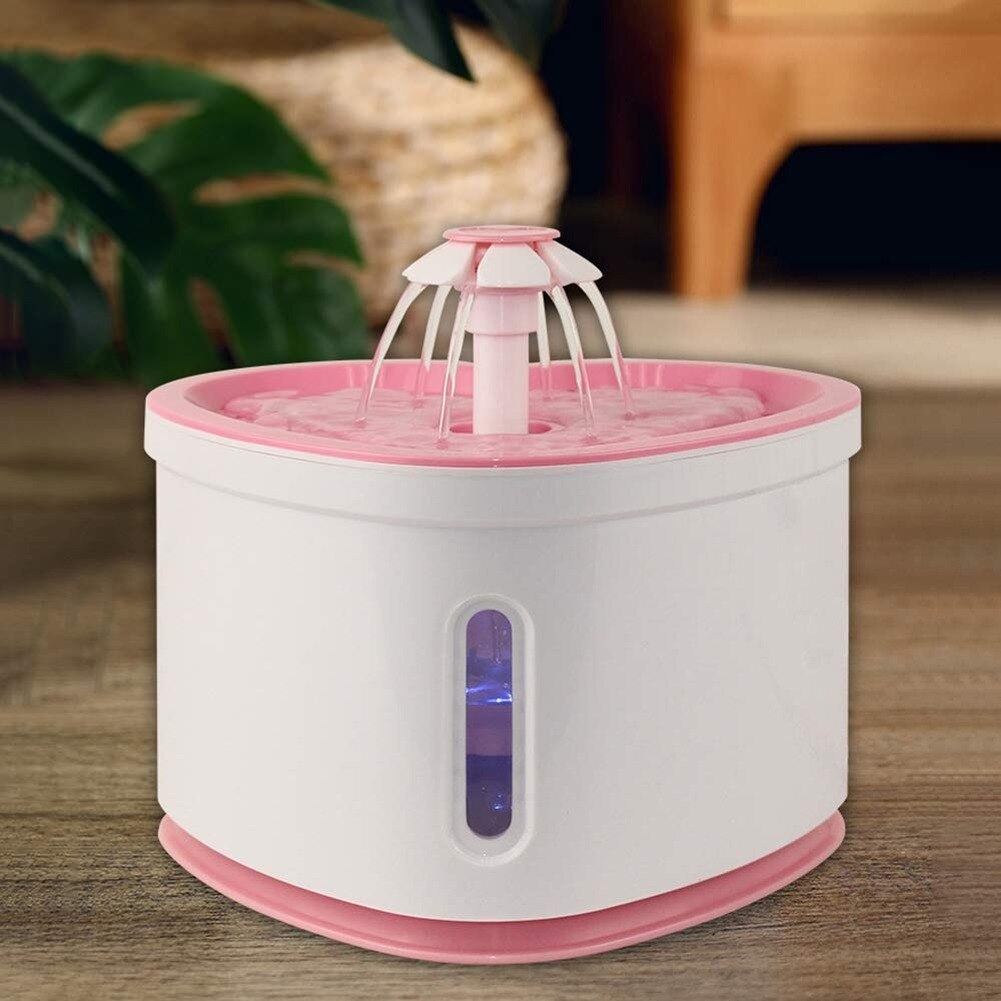 2.0l automatische kattenwaterfonteinen, grote waterdispenser voor katten, drinkbak met veer, automatische voerbak voor katten, drinkfilter