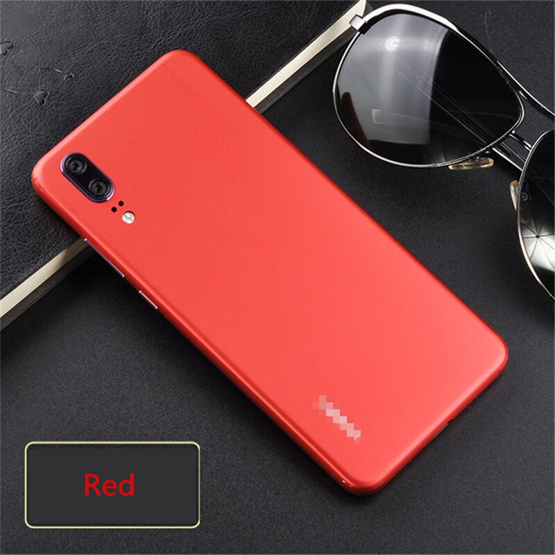 Phone Stickers Leather pattern ice Film For Huawei P10 Plus P20 Pro Honor 10 Case Protector Back Body Sticker Skin