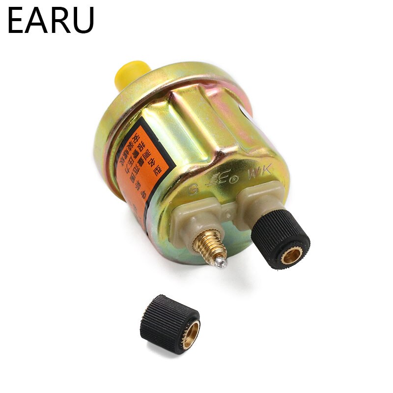 Alta qualidade sensor de pressão óleo do motor calibre sender switch envio unidade 1/4 npt 80x40mm sensores pressão carro c45