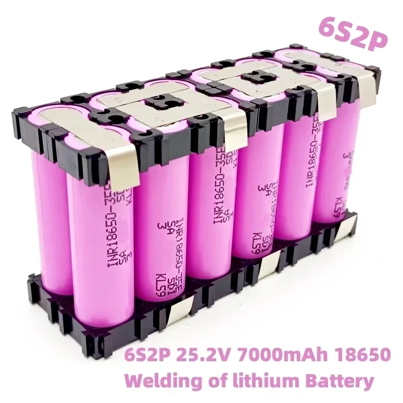 35E 20A 18650 3500mAh 7000mAh 2S 3S 4S 5S 6S/1P 2P 7.4V 12.6V 14.8V 18V 25.2V for screwdriver battery welding battery pack: other
