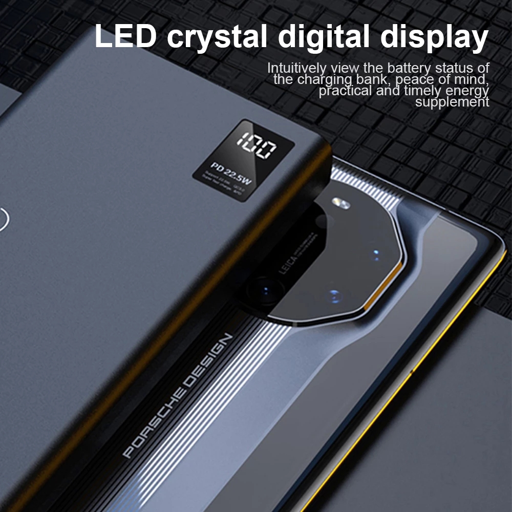 20000mah carregador de telefone power bank para iphone 13 pro max bateria externa pd 22.5w carregamento rápido carregadores portáteis powerbank