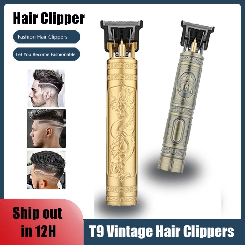 Haar Snijmachine Mannen Baard Trimmer Elektrische Tondeuse T9 Tondeuse Oplaadbare Elektrische Scheerapparaat Baard Kapper