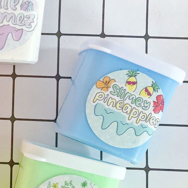 Pegamento de espuma grande para limo esponjoso, adornos de mantequilla, nube, plastilina de aire ligera, juguetes, aditivos de arcilla polimérica para Kit Lizune: Blue