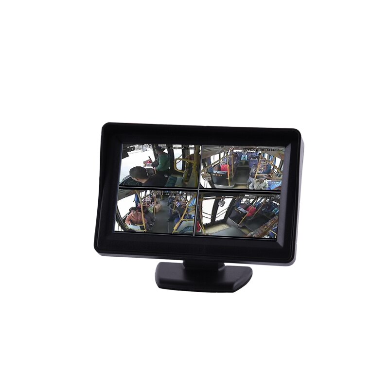 4.3 inch TFT LCD Screen DVR CCTV System LCD Monitor used for bus taxi truck train