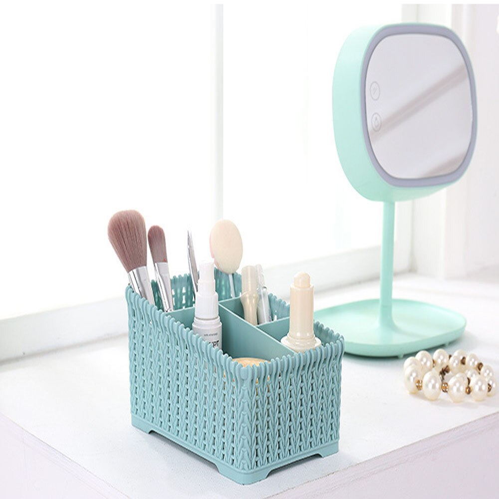 Desktop Diversen Opbergdoos Make Organisator Voor Cosmetische Make Up Borstel Storage Case Home Office Badkamer Opbergdoos #25