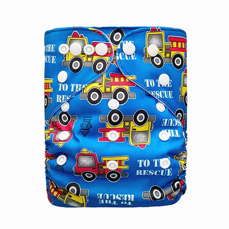 3-15KG Baby Cloth Diaper With 1pcs 4-layers Insert Washable Nappies ECO-Friendly Diaper Pocket Adjustable Reusable Cloth Diapers: Q001