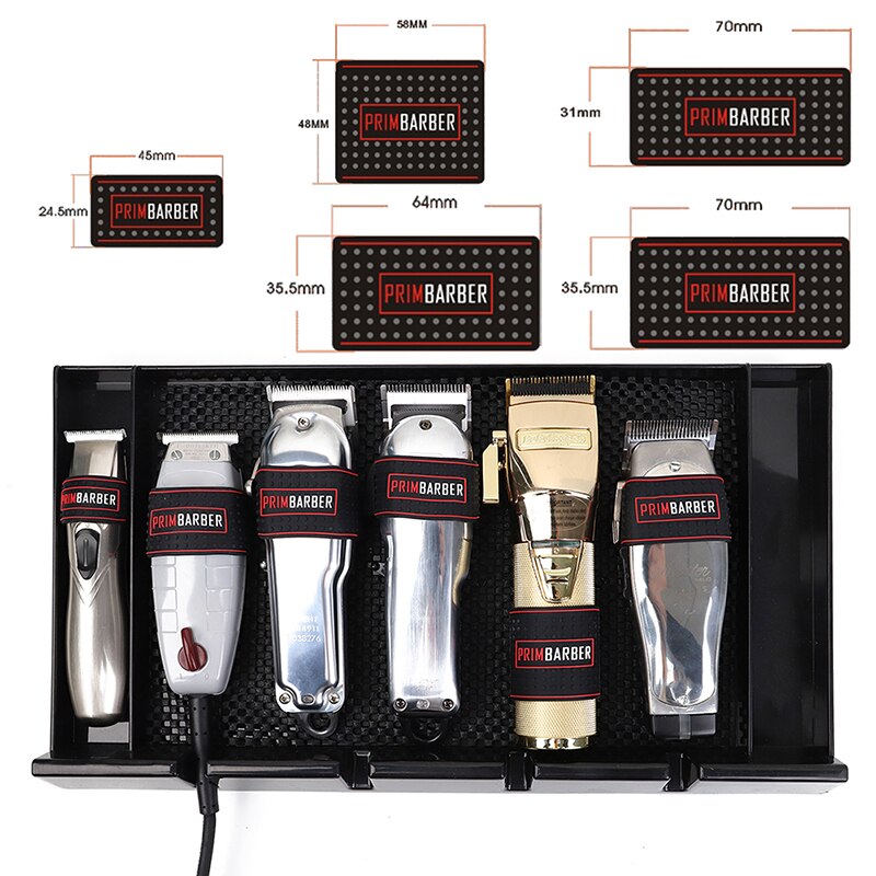 5 st/set halkfri barberare clipper greppband ärm hårklippare hållare lock
