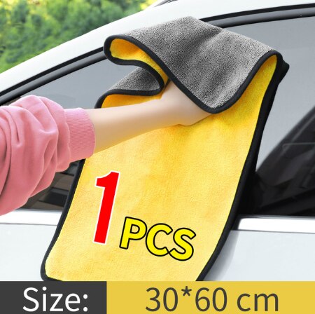 Toalla de microfibra para lavado de coches, paño de Secado y limpieza, paño de cuidado para coche, toalla de lavado de coches detallada para accesorios de automóviles Toyota: 03