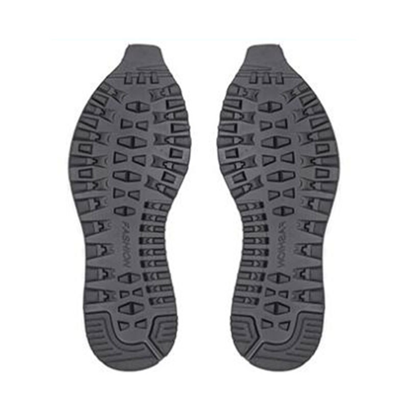 Rubber Shoe Soles Anti Slip Foot Pads Full Sole Protector Sneaker Repair Patch Pad Shoes Sticker Wear-Resistant Sole Accessories: black / small