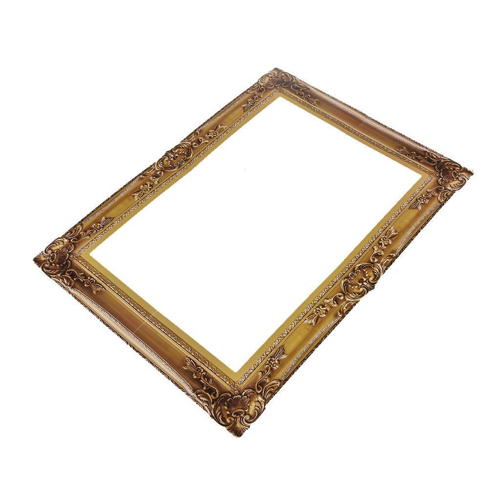 Classic European Style Golden Paper Photo Frame Wedding Party Decoration DIY Photo Props