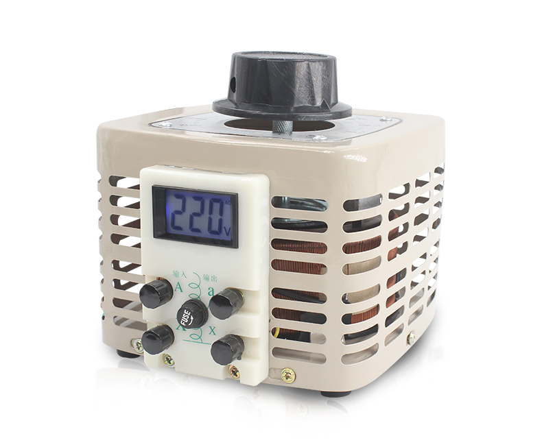 TDGC2-0.5KW AC Variable Digital Voltage Adjustable Regulator Transformer 2A 500w 220v Single-phase 0-250V Power Supplies