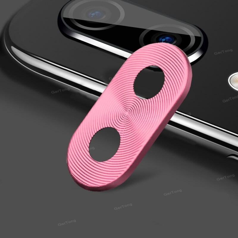 Voor Redmi Note 7 Camera Lens Protector Cover Ring Plating Aluminium Voor Xiaomi Redmi Note 7 Pro Note7 Camera Case ring Bescherming: Rosegold / For Redmi 7