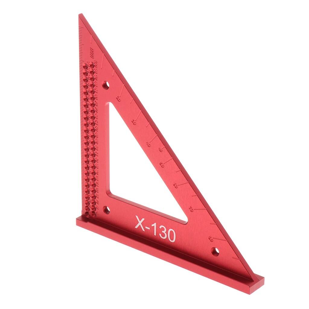 Metric Triangle Angle Ruler Squares for Woodworking Speed Square, Angle Protractor Measuring Tools, 45/90 Degree