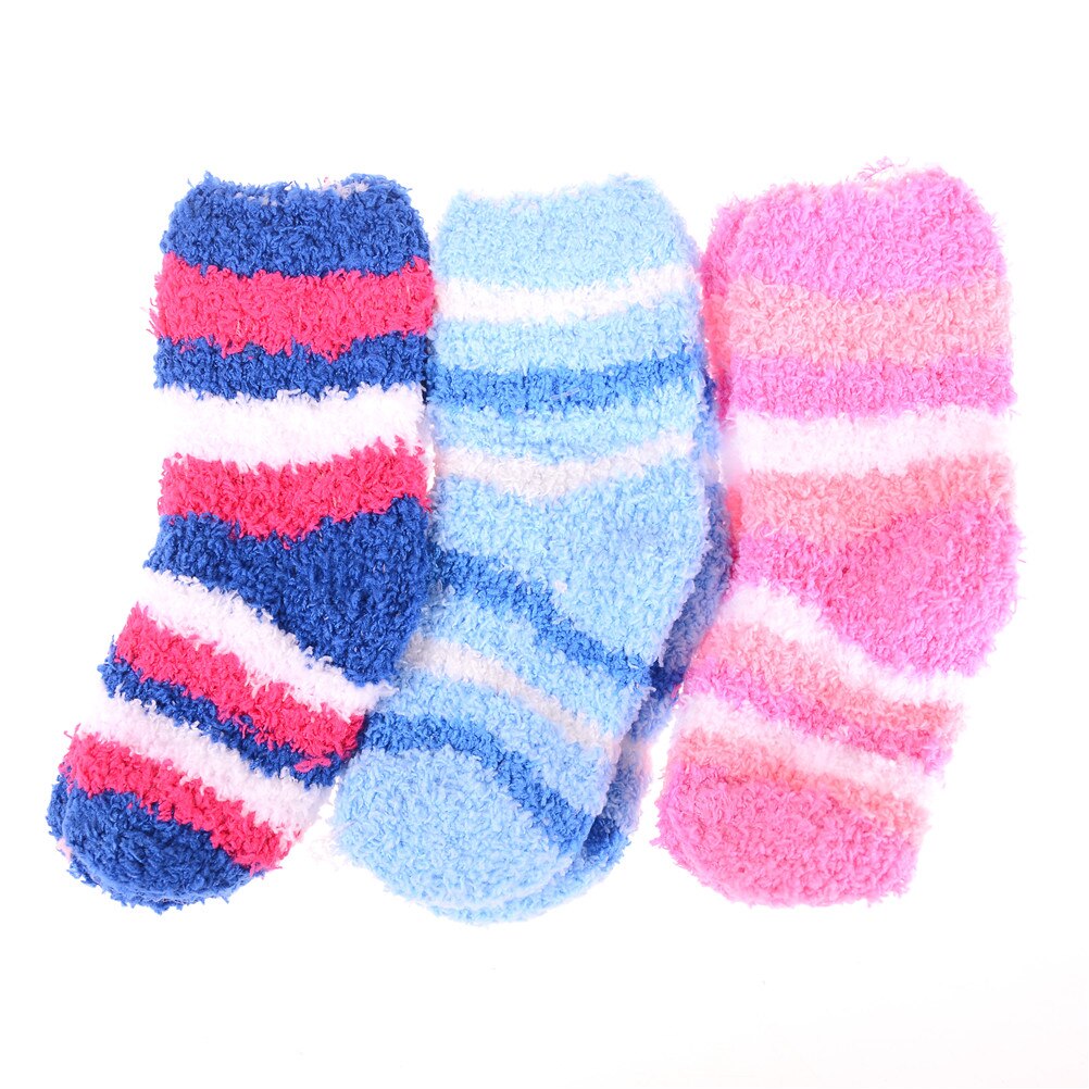 1Pair Fall Winter Warm Baby Boy And Girl Socks Brand Children Kids Towel Thick Socks Retail