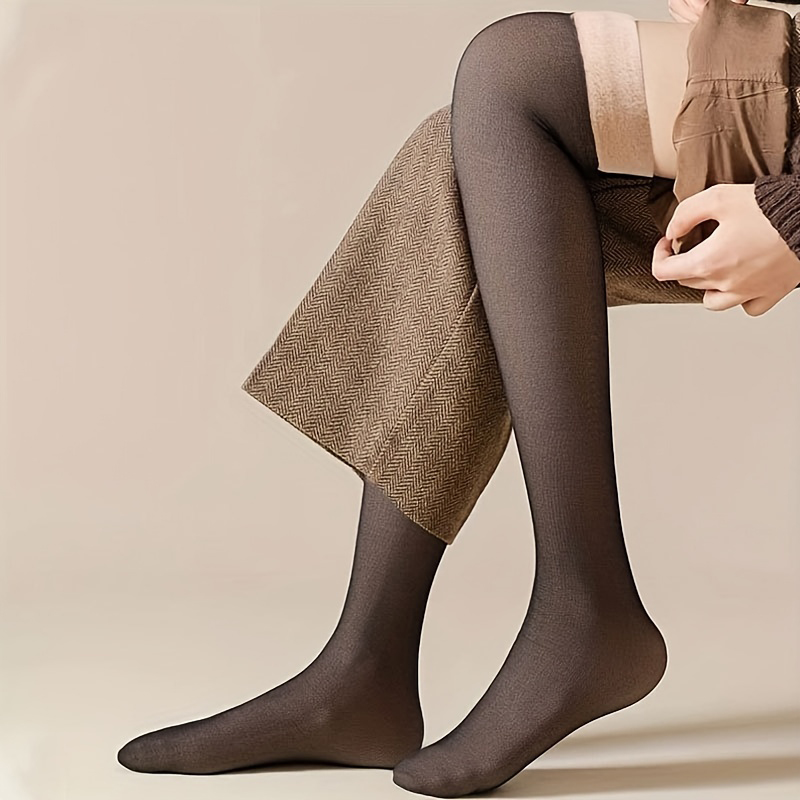 Calze invernali da donna sopra il ginocchio Calzini termici alti alla coscia Comodo calzino caldo sottile elastico Moda Sokken da donna di alta qualità