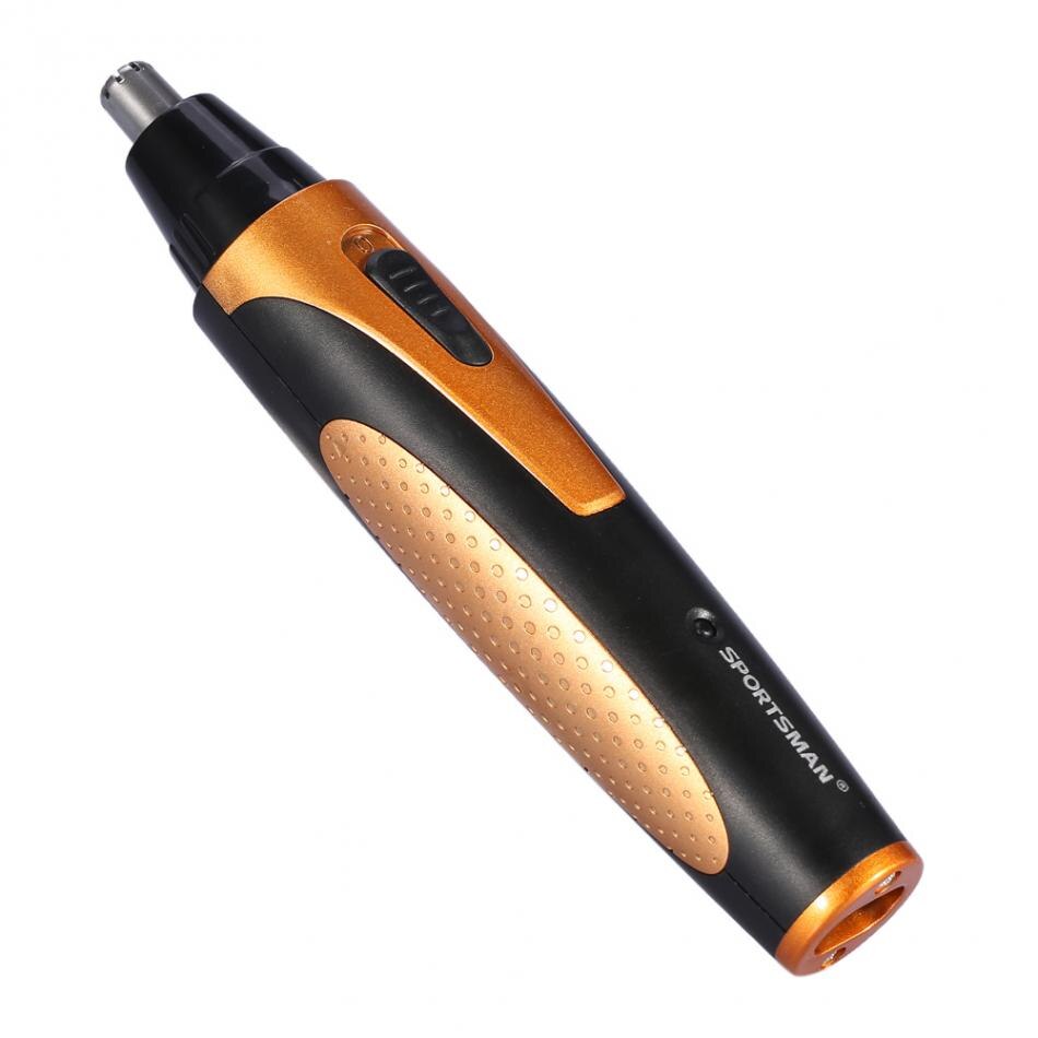 SPORTSMAN 4 In 1 USB Rechargeable Men Nose Ear Temple Hair Trimmer Electric Beard Eyebrow Hair Clipper Shaving Kits Hair Removal