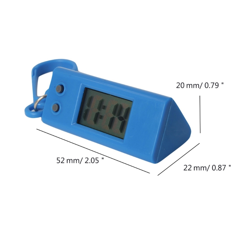 Mini llavero reloj electrónico, reloj Digital herramienta cronometraje