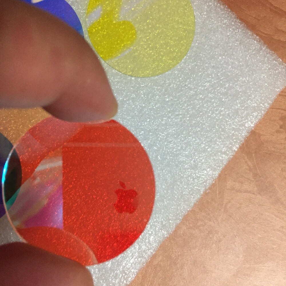 4 stk! gobo projektor farvefilter 54mm dikroisk glas brugt til scenelys reklamelampe