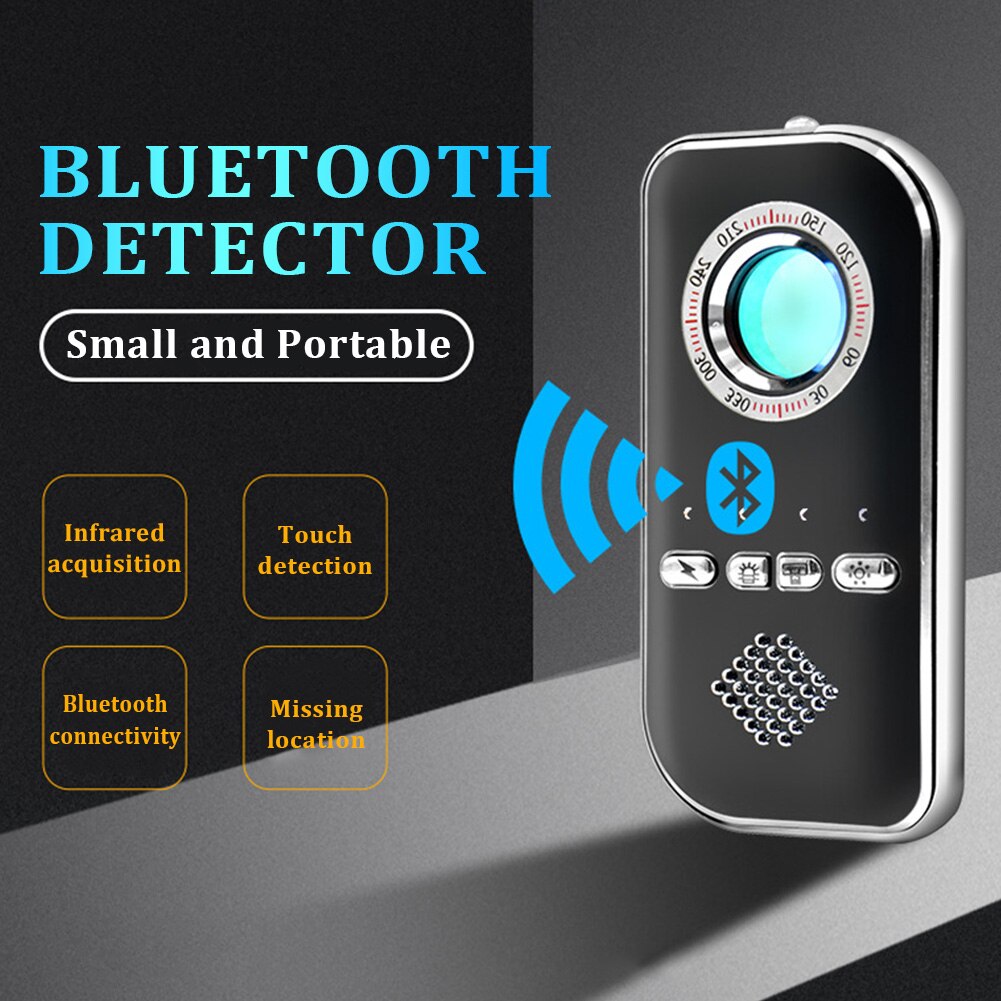Proteção de privacidade acampamento anti roubo mini portátil app controle caminhadas usb recarregável sistema alarme infravermelho detector bluetooth