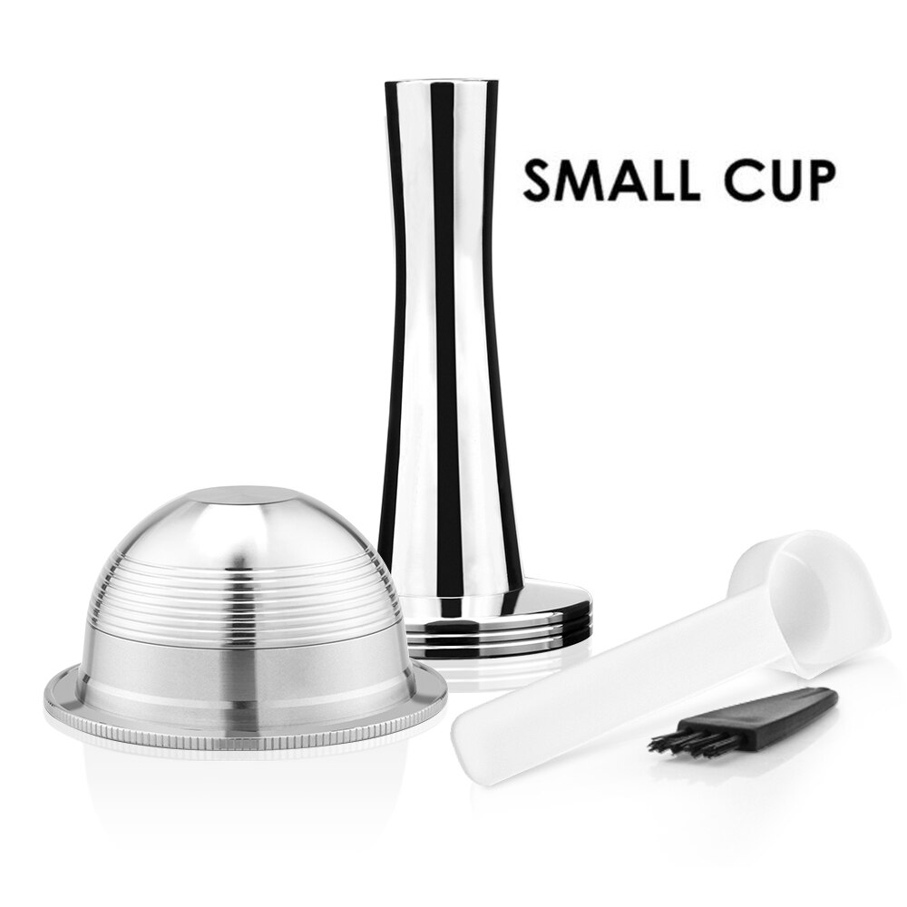 ICafilasSVIP Stianless Steel Reusable Vertuoline Capsule For Nespresso Vertuo Coffee Filter Espresso For Vertuo Plus: MULTI