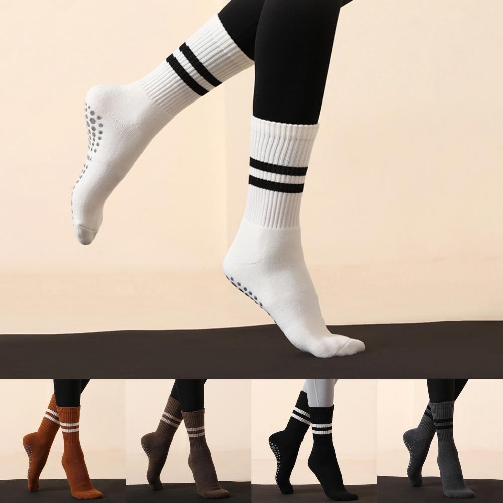 Anti-flooding 1 paar universelle kompressions-laufsocken, mittelhoch geschnitten, eng anliegend, yogasocken, hohe elastizität zum klettern