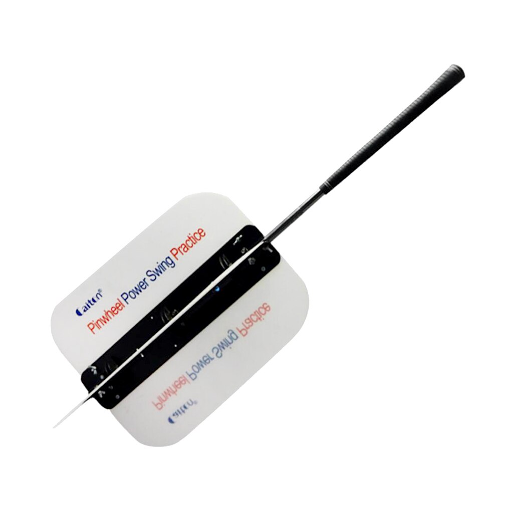Golf Swing Power Fan Golf Trainning Aid Guide Trainer Practice Club Grip Accessory with Mounting Screws