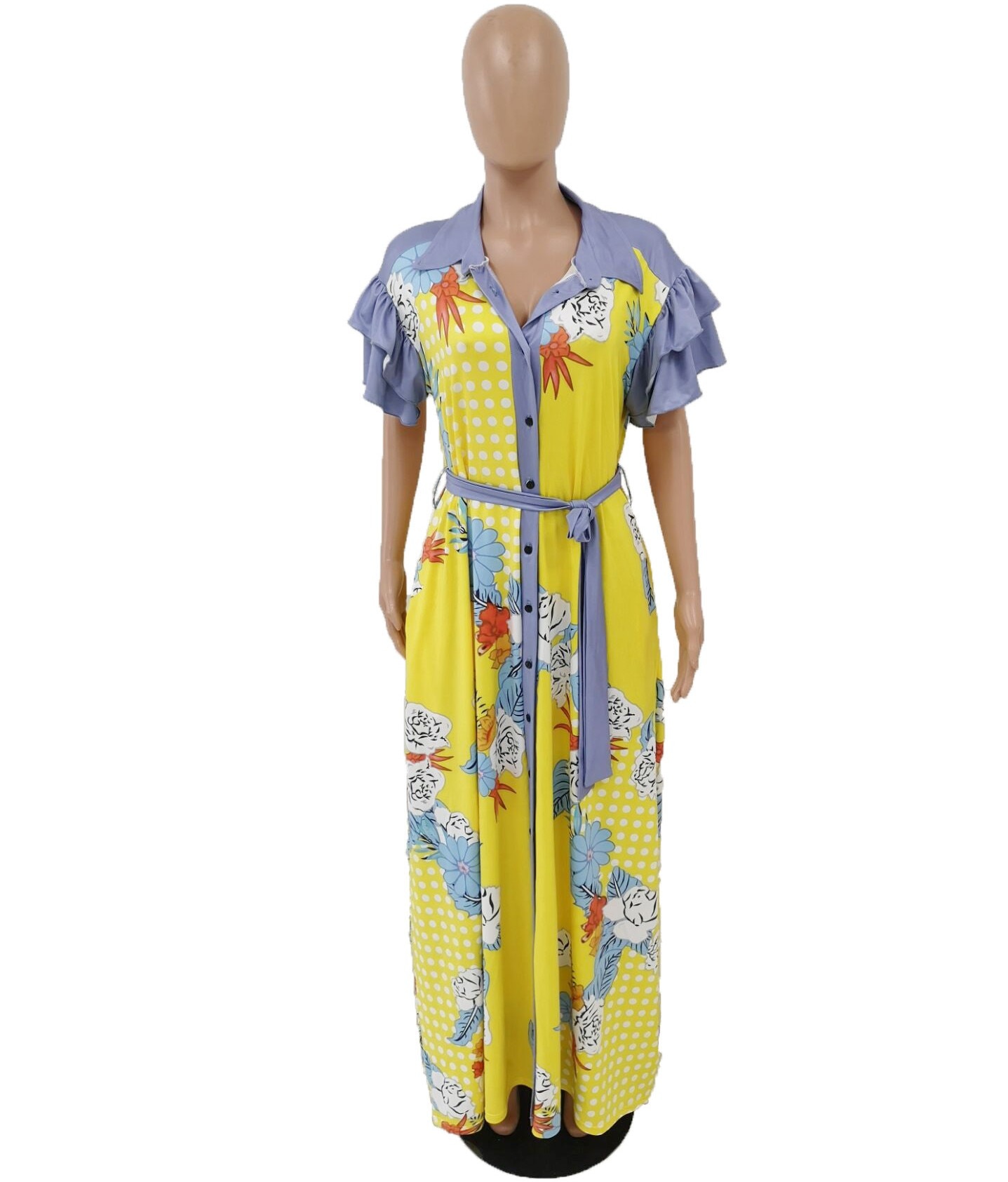 Vestidos africanos de talla grande para mujer, vestidos largos estampados Dashiki de talla grande 3XL, 4XL y 5XL, Vestido largo de Ankara, África