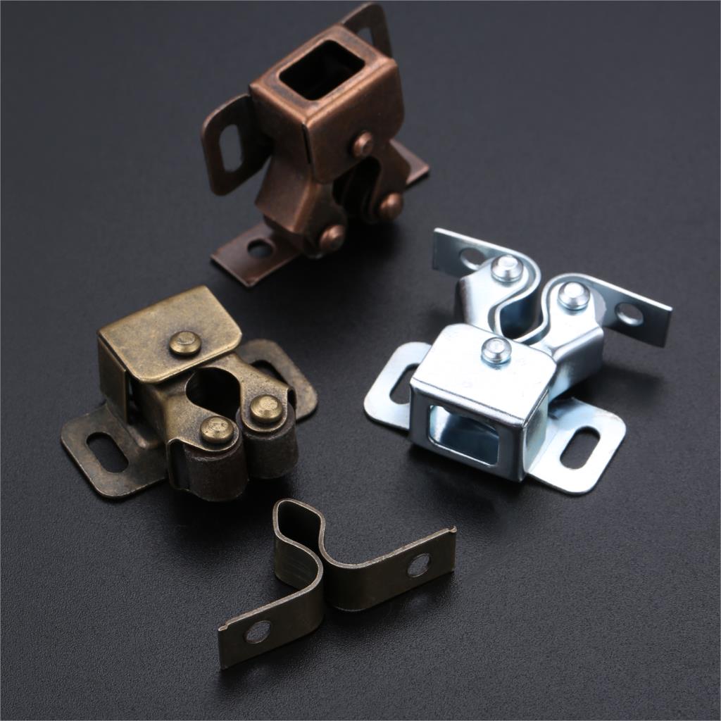 Tope magnético para puerta de armario, Tope de puerta, amortiguador, herrajes para puerta de armario, muebles