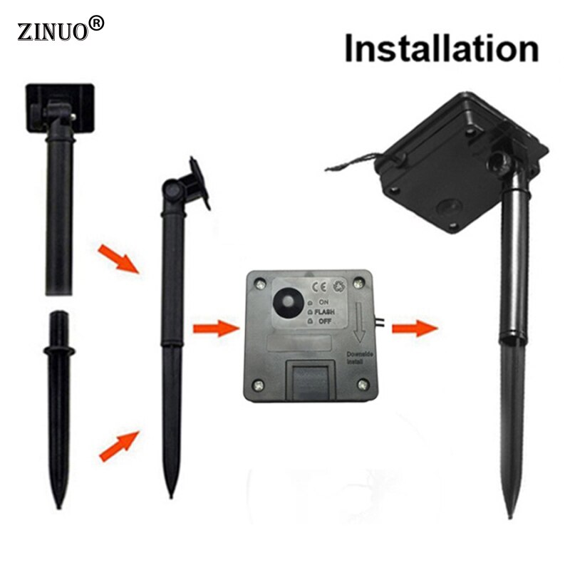 2.5m tuinlampen op zonne-energie, 10 stuks, 5cm grote balfeeën, zonne-energie, slinger voor buiten,  ip65 waterdichte