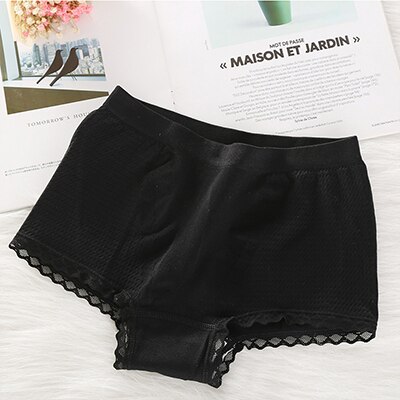 Women Body Shaper Hip Abdomen Tummy Control Panties Briefs Waist Underwear Soft Slimmer Elasticity Lingerie (One size): Black