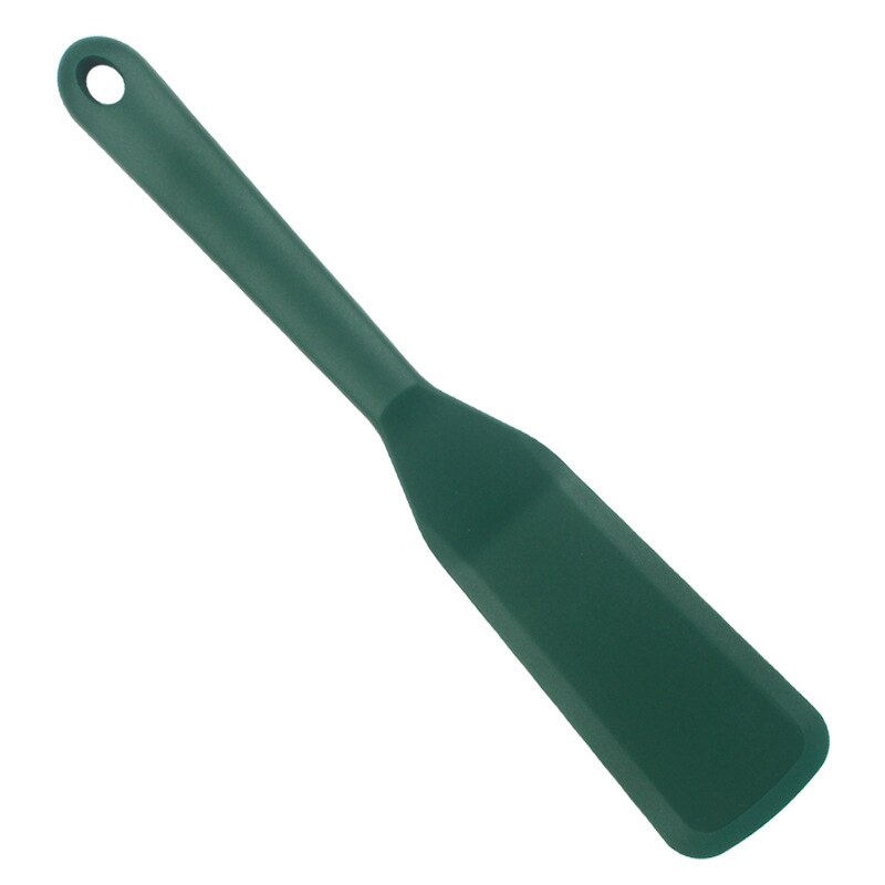Pan Spoon Shovel Omelette Spatula Kitchen Accessories Silica Gel Steak Shovel Non-Stick Pan Fried Fish Shovel Household Tools: shovel green