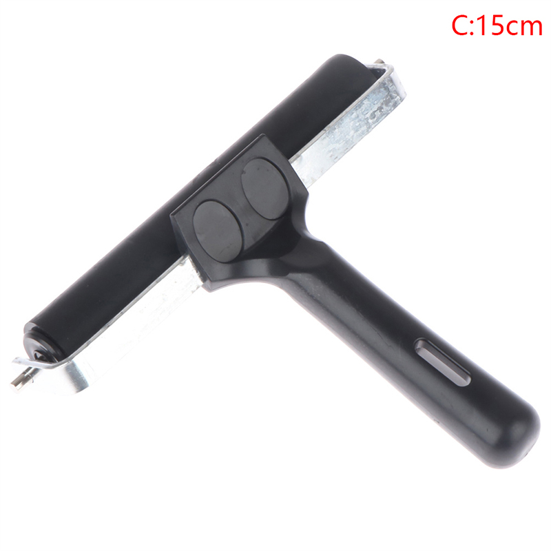 Rodillo de goma para niños, herramienta de impresión de tinta para pintura, estampado artístico, bricolaje: Rojo