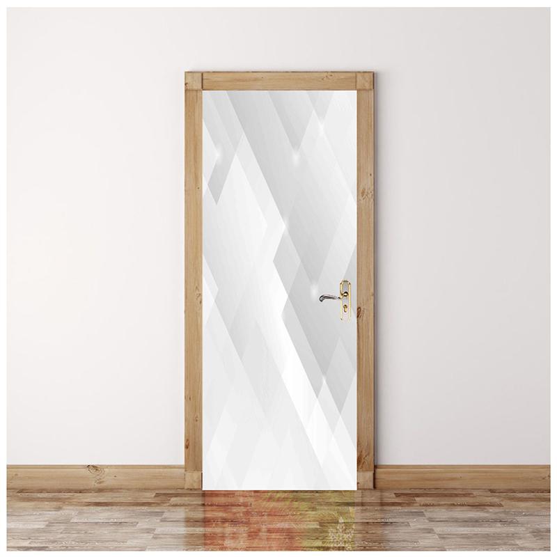 1PC Door Sticker Self Adhesive Renovation Door Decal for Cafe Home Pub Hotel