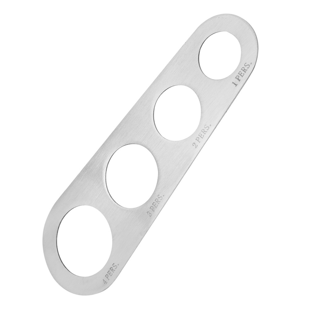 Rustfritt stål pasta nudler mål 4 hull spaghetti måler kjøkkentilbehør