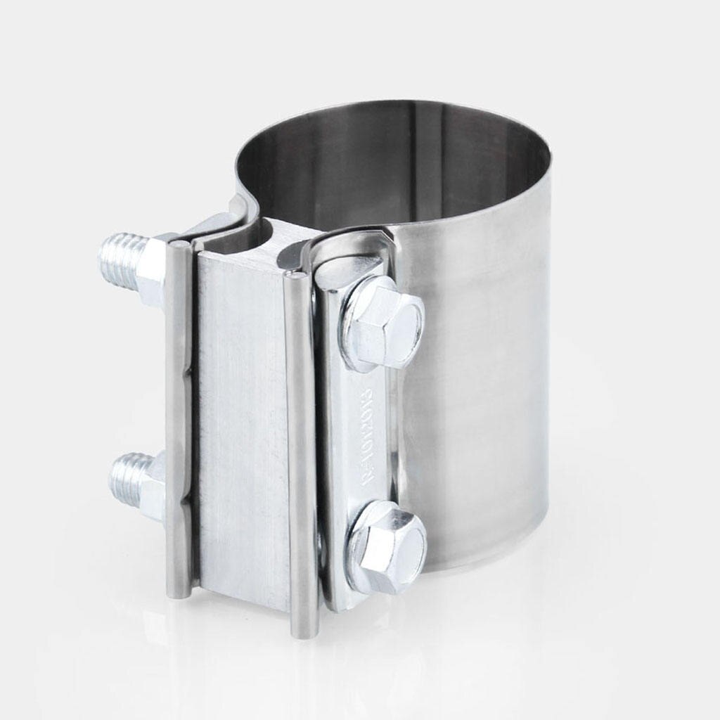 1 Piece 2.5 Inch Shock Absorber Band Outlet Clamp Coupling with