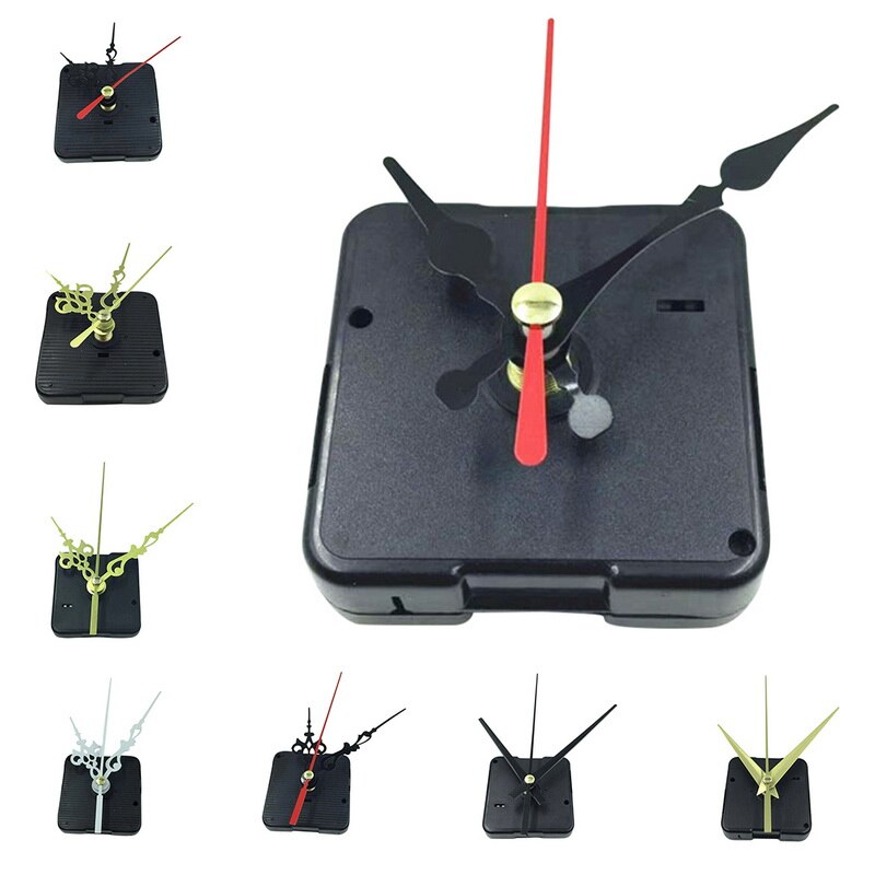 Quartz Clock Movement Mechanism Hands Wall Repair Tool Parts Silent Kit Set DIY 01# to 15#