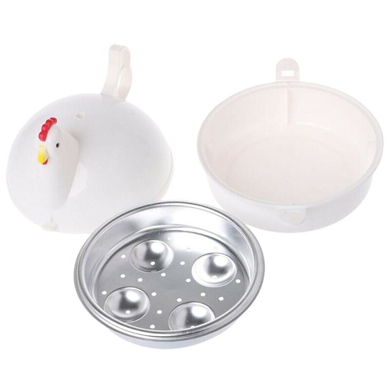 Pollo microondas hervidor de huevos cazador furtivo de hervir vapor herramienta de cocina
