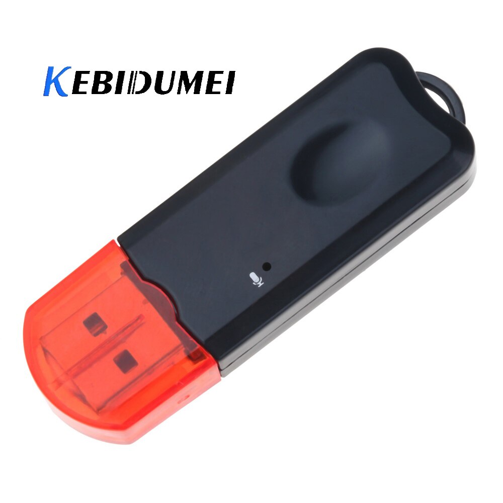 Kebidumei Mini USB Bluetooth 2.1 Adapter Muziek Ontvanger USB Bluetooth Speler Adapter Handsfree Car kit voor PC Computer