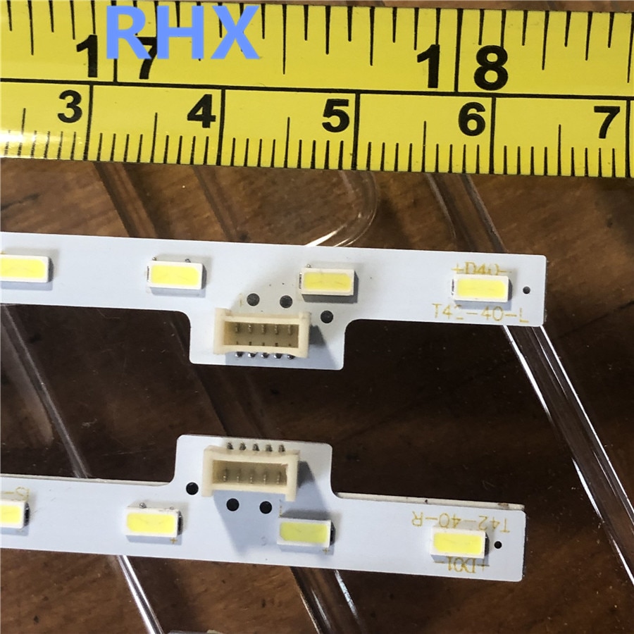 2Pieces/lot FOR SONY KDL-42W650A LCD TV backlight bar 74.42T31.002-0-DX1 T420HVF04.0 40LED T42-40-R T42-40-L 100%